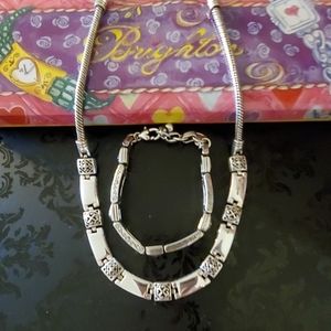 Brighton Necklace and Bracelet Matching Set